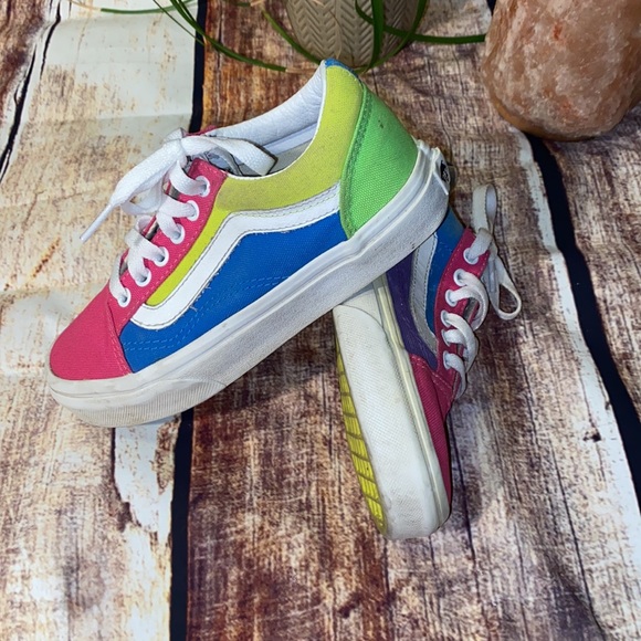 EUC GIRLS SIZE 1.5 Vans Shoes - Picture 5 of 6